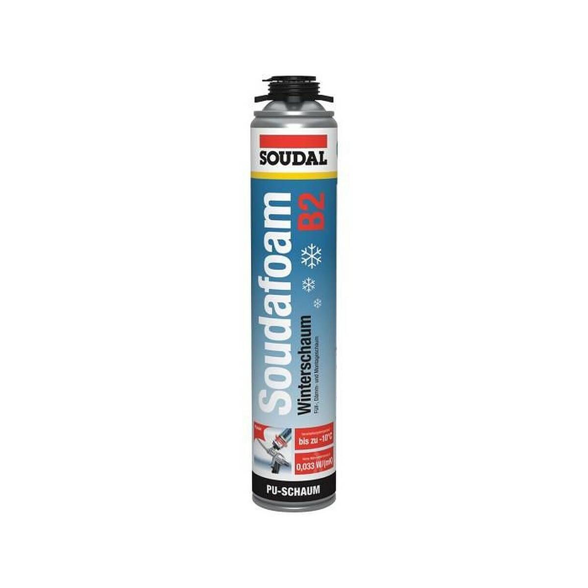 Soudal Gun Winterschaum » PU-Schaum bis Minus -10 °C « 750 ml