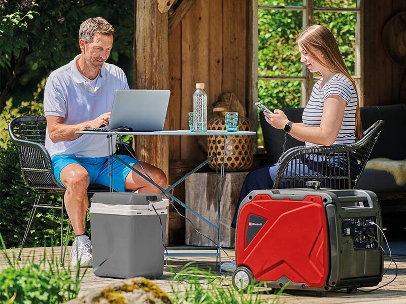 Einhell Stromerzeuger » TE-IG 3500 « 2x 230V - 1x 12V - 2x USB