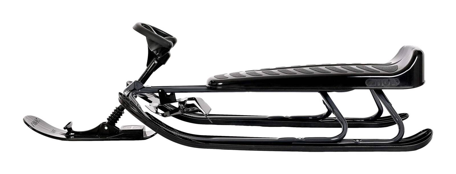 Stiga Lenkschlitten » Snowracer King Size GT « Schwarz, 2-Sitzer