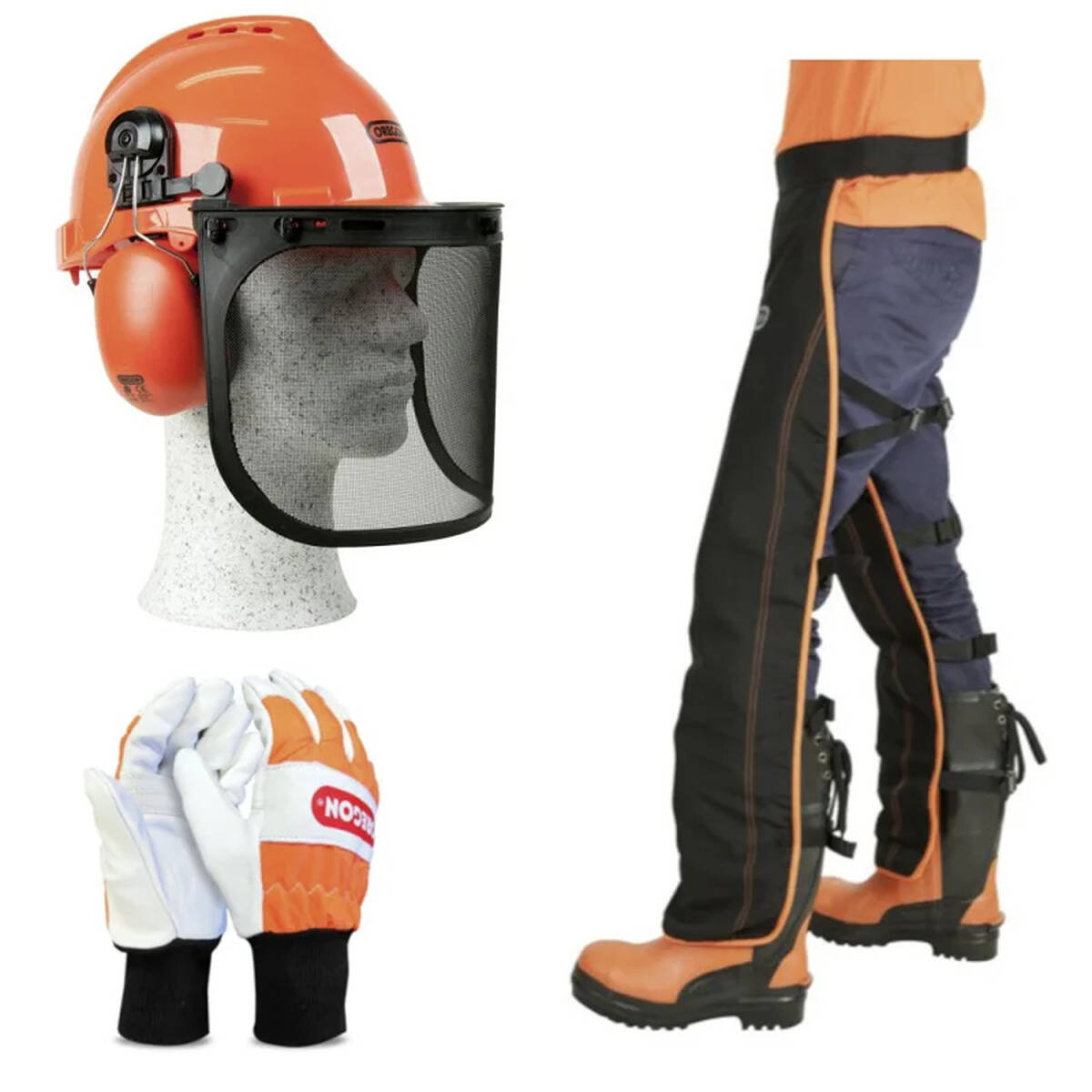 Oregon Kettensägen Sicherheits-Set » 3 tlg. « Universalgröße