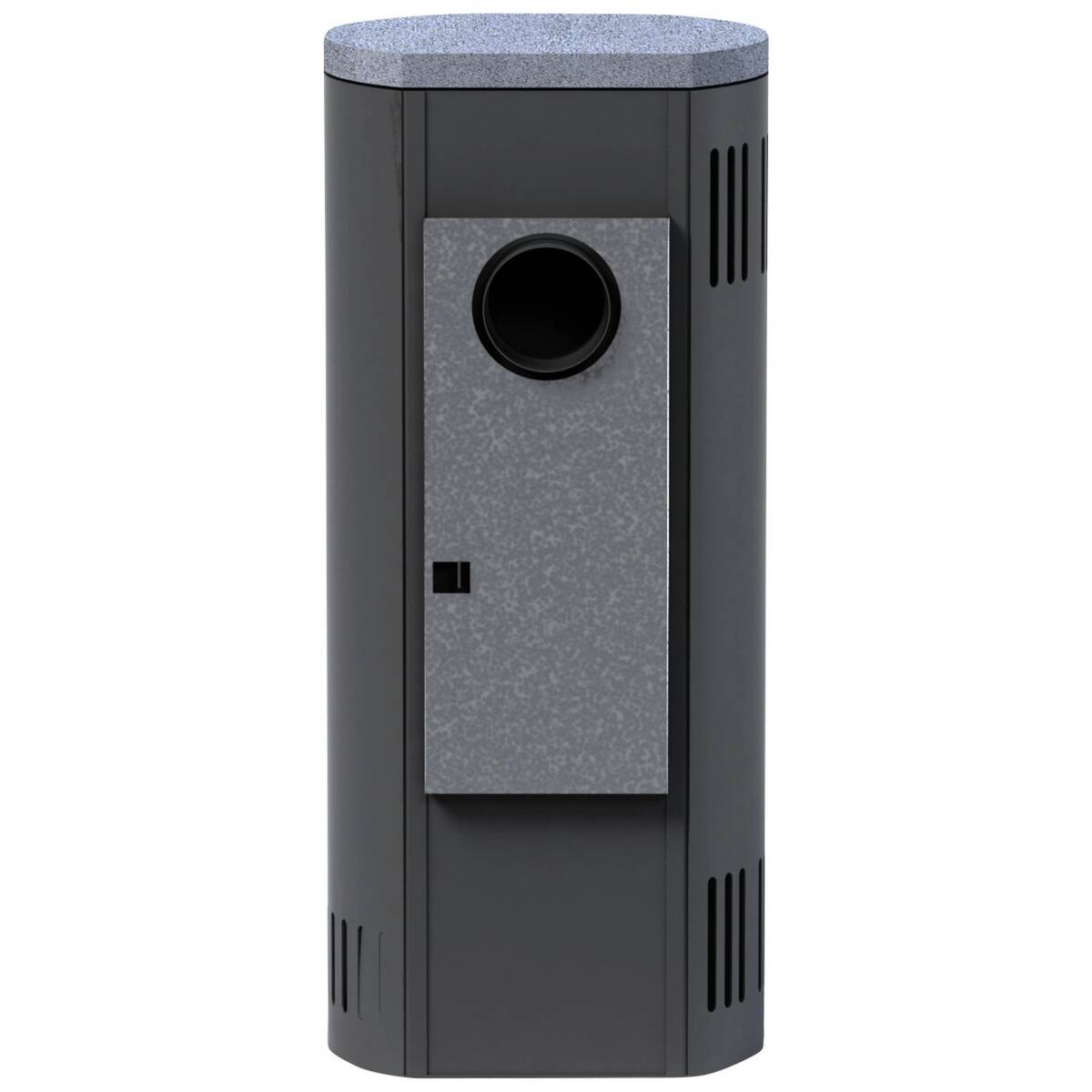 Accente Kaminofen » Slimline « Grau, Granitstein, 5 kW