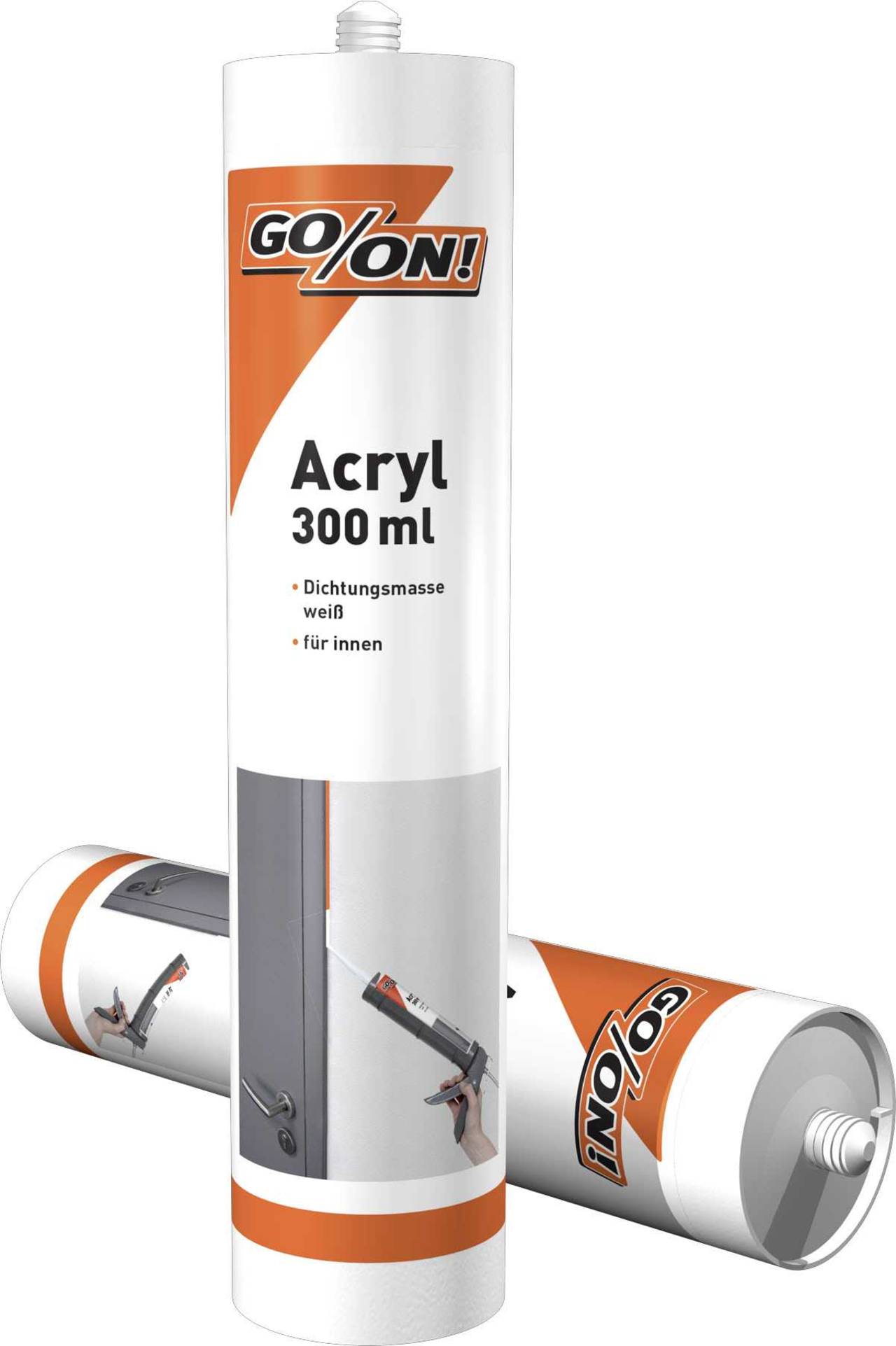 Go/On Acryl 300 ml weiss überstreichbar Fugendichter