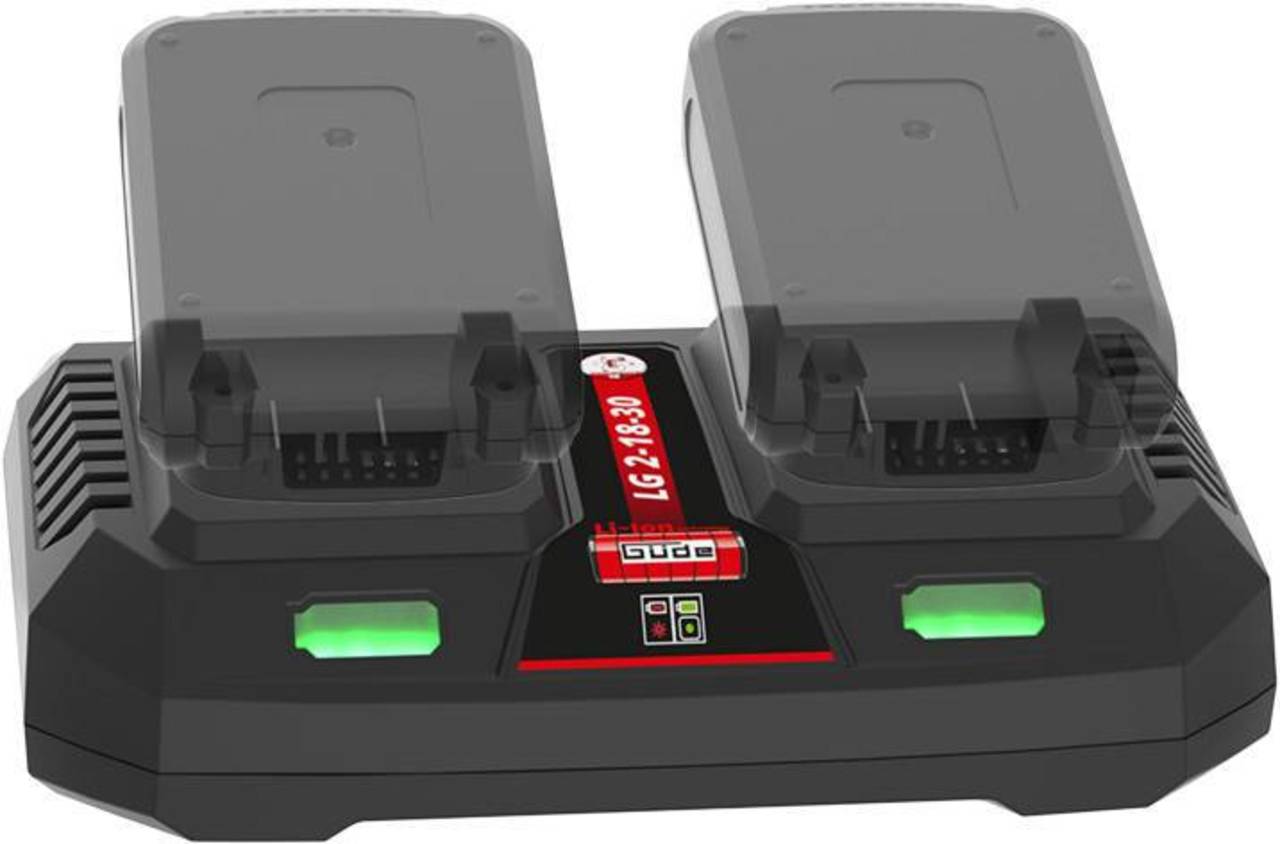 Güde Doppelladegerät » LG 2-18-30 « für 18 Volt E³ Akku-System