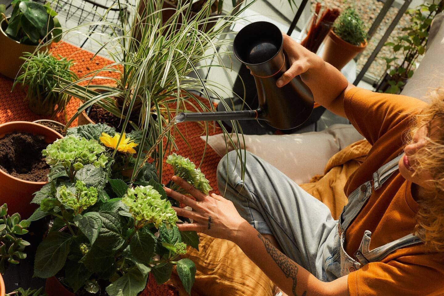 Fiskars Gießkanne » 1011307 « 1,2 L, 25,8 cm, Urban Plant Care Serie