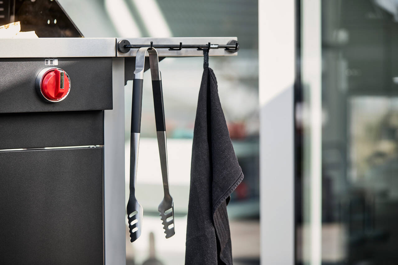 Mr. Gardener magnetischer Zubehörhalter - Für Grillbesteck & Handtücher