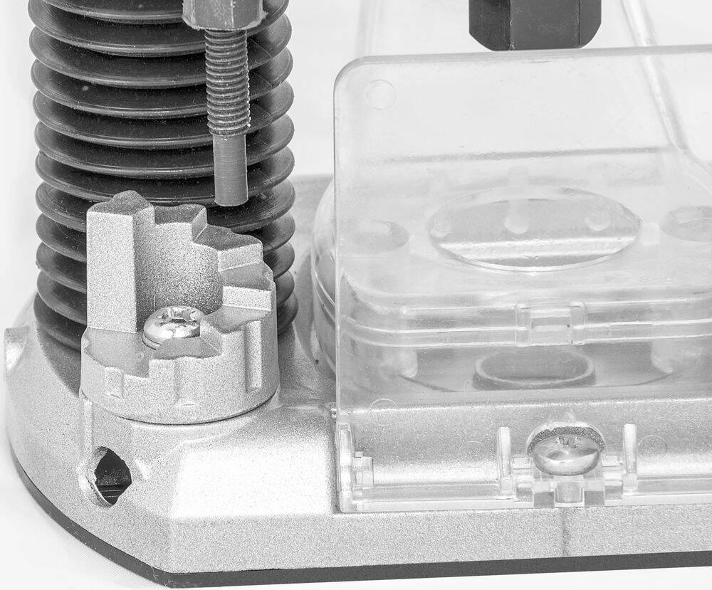 Güde Oberfräse » OF 1200 E « Mit Frästiefe-Feineinstellung & Softgrip