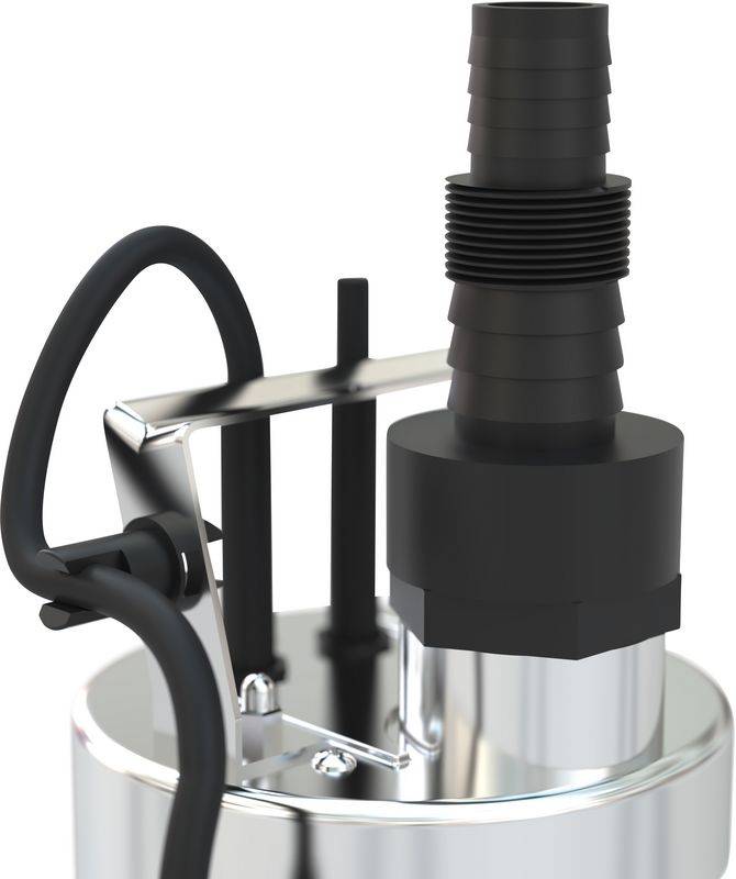 Güde Flachsaugerpumpe » GFS 4000 INOX « inkl. Thermoschutz