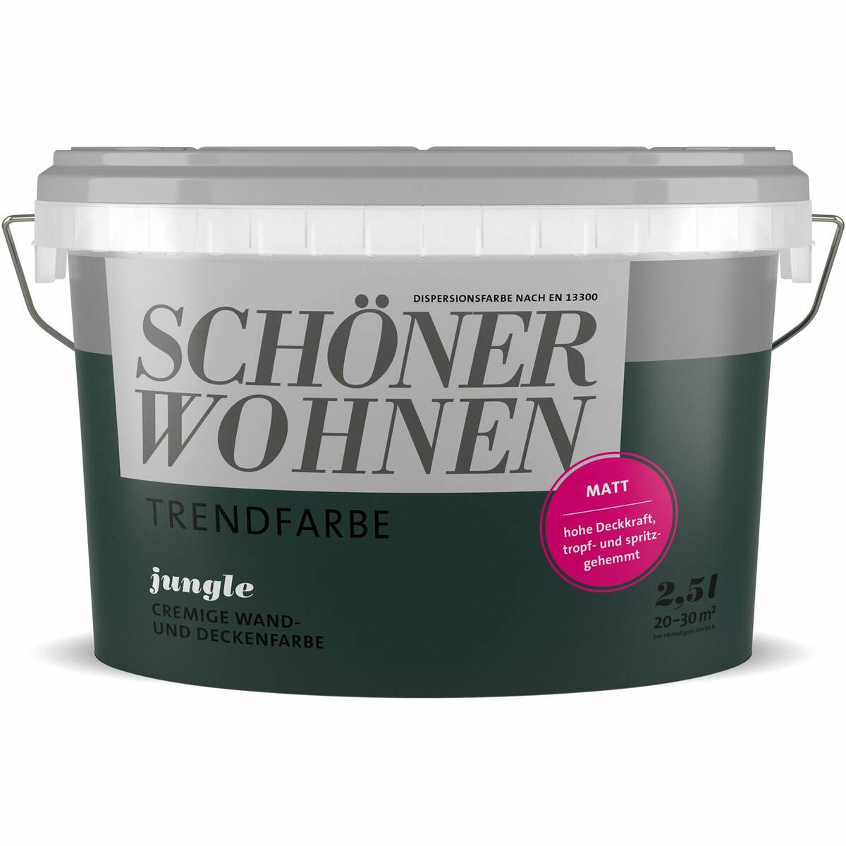 Schöner Wohnen Trendfarbe » Jungle « matt, hochdeckend - 2,5 l