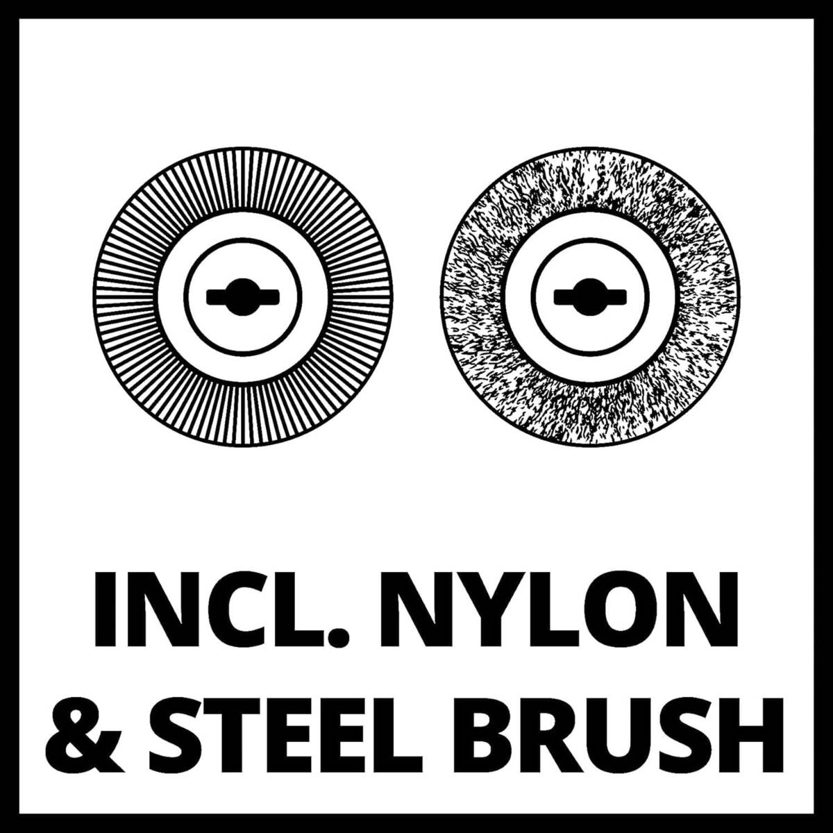 Einhell Elektrischer Fugenreiniger » GC-EG 1410 « 2 Bürsten, 140 Watt