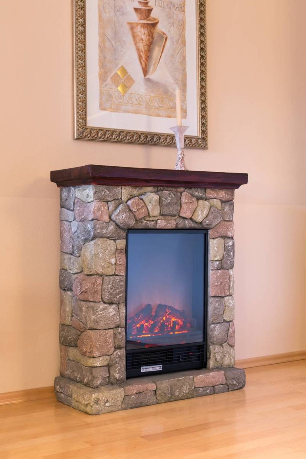 EL FUEGO® Elektrokamin » LUGANO « AY0608 - inkl.Fernbedienung