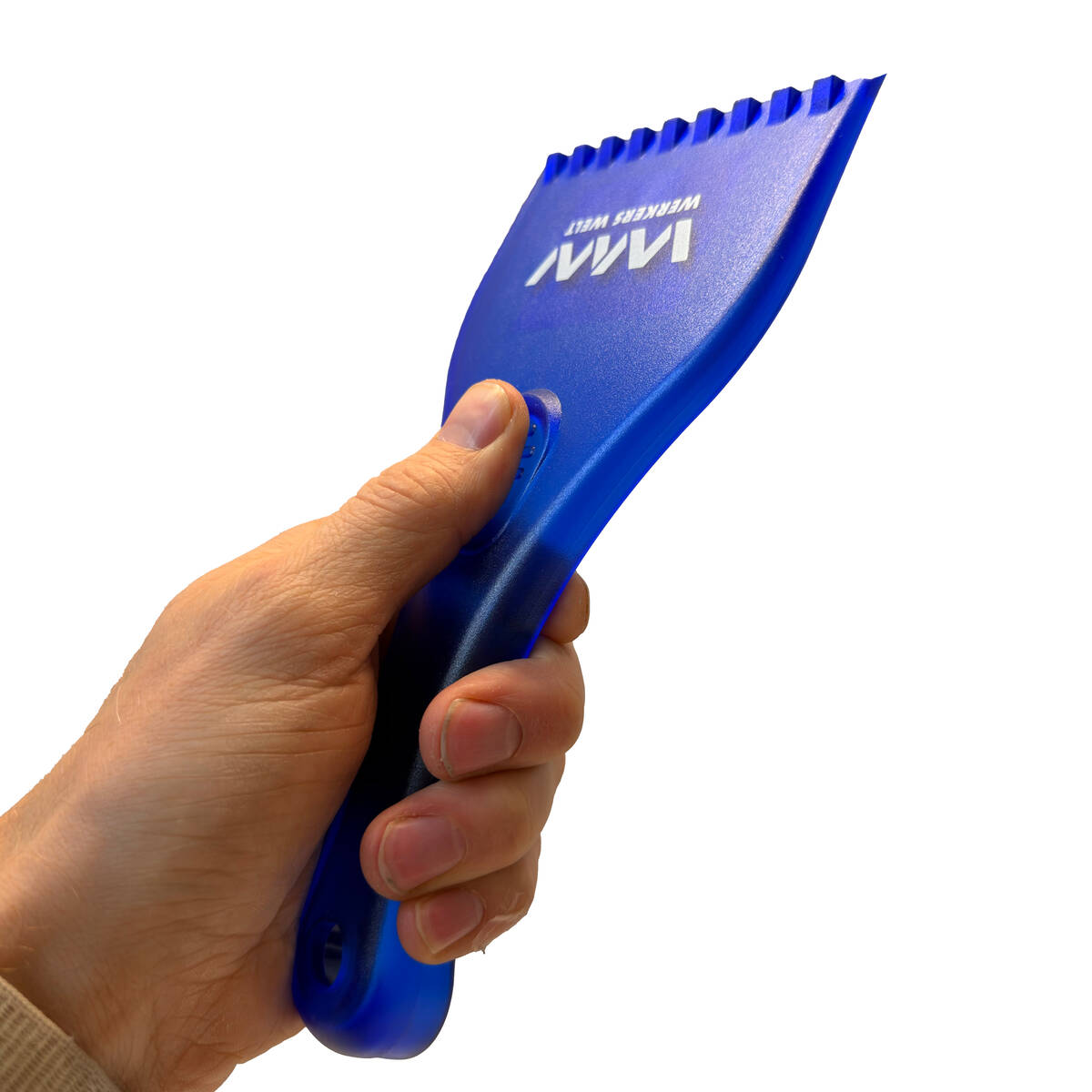 Werkers Welt » Eiskratzer « Arktisblau, Kunststoff, 21 cm