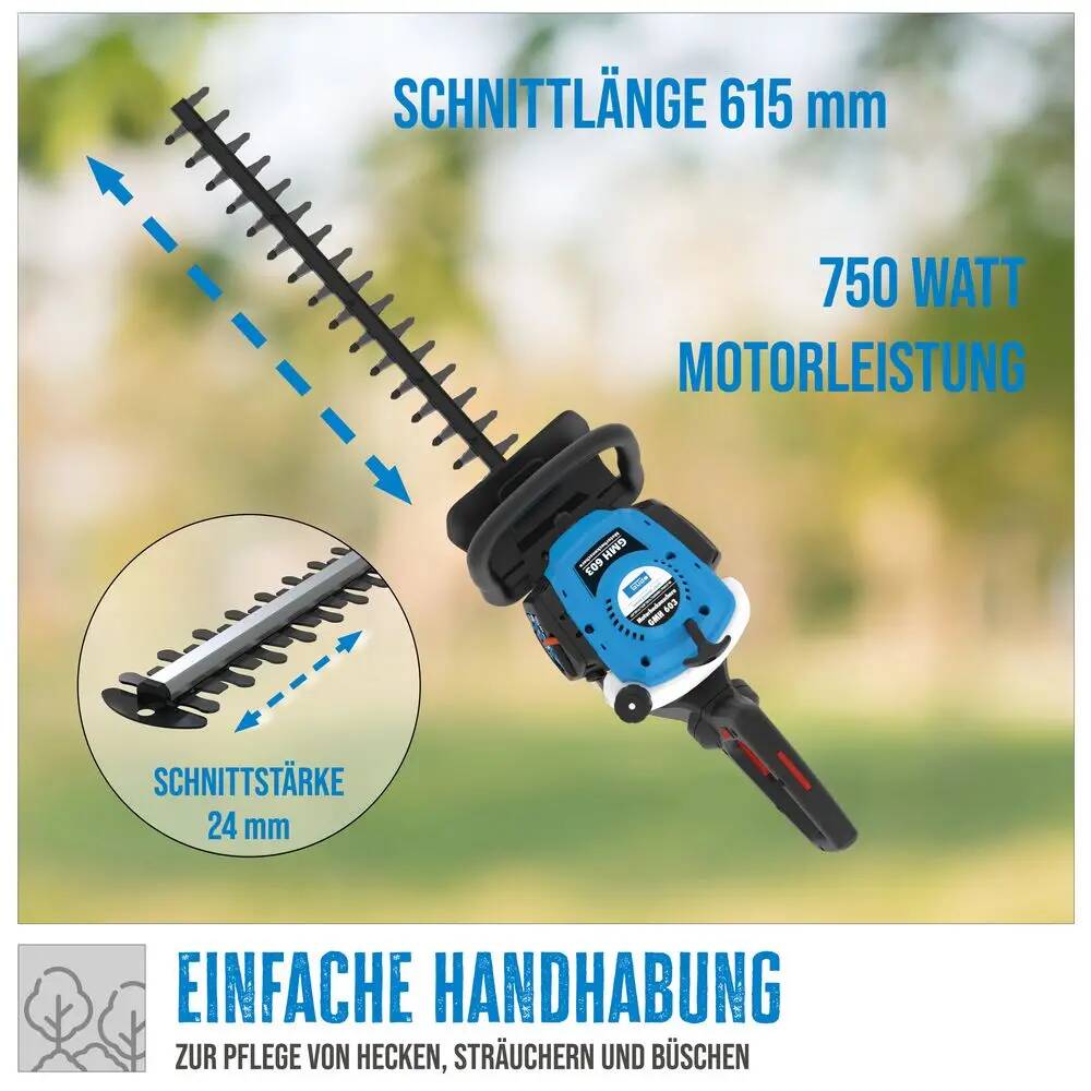 Güde Benzin Heckenschere » GMH 603 « 2-Takt OHV Motor, 770 mm