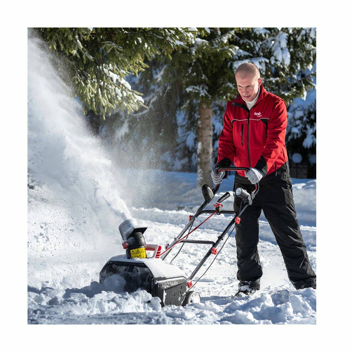 AL-KO Akku-Schneefräse » ST 4048 Set « 6m Wurfweite, 36V, 5.0 AH Akku