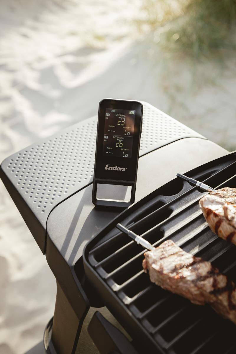 Enders Bluetooth-Thermometer » CELSIO II « LCD, 2-Fühler, appfähig