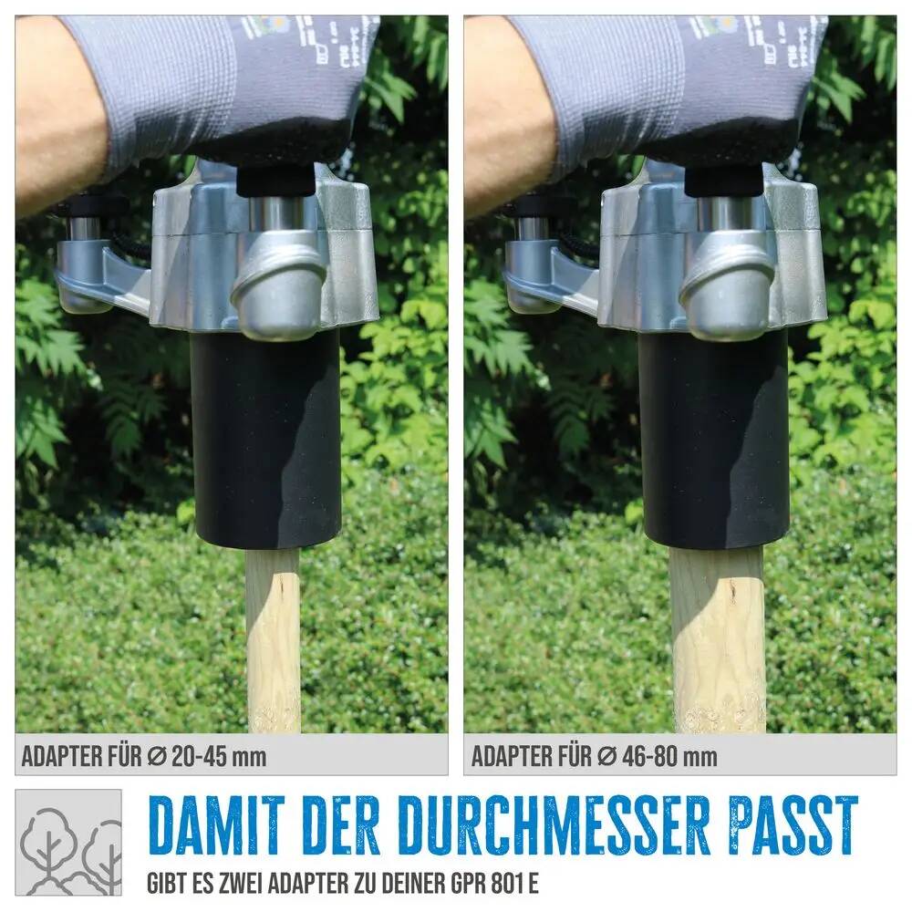 Güde Pfahlramme » GPR 801 E «Inkl. Zubehör und Anti-Vibrationsgriff