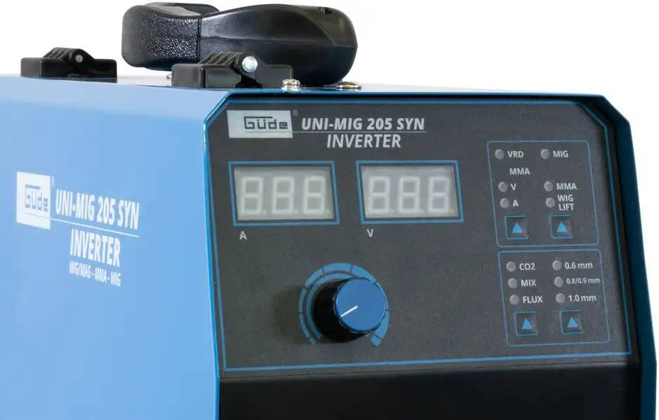 Güde Universalschweissgerät » Uni-Mig 205 SYN « Inkl. Schweißwagen