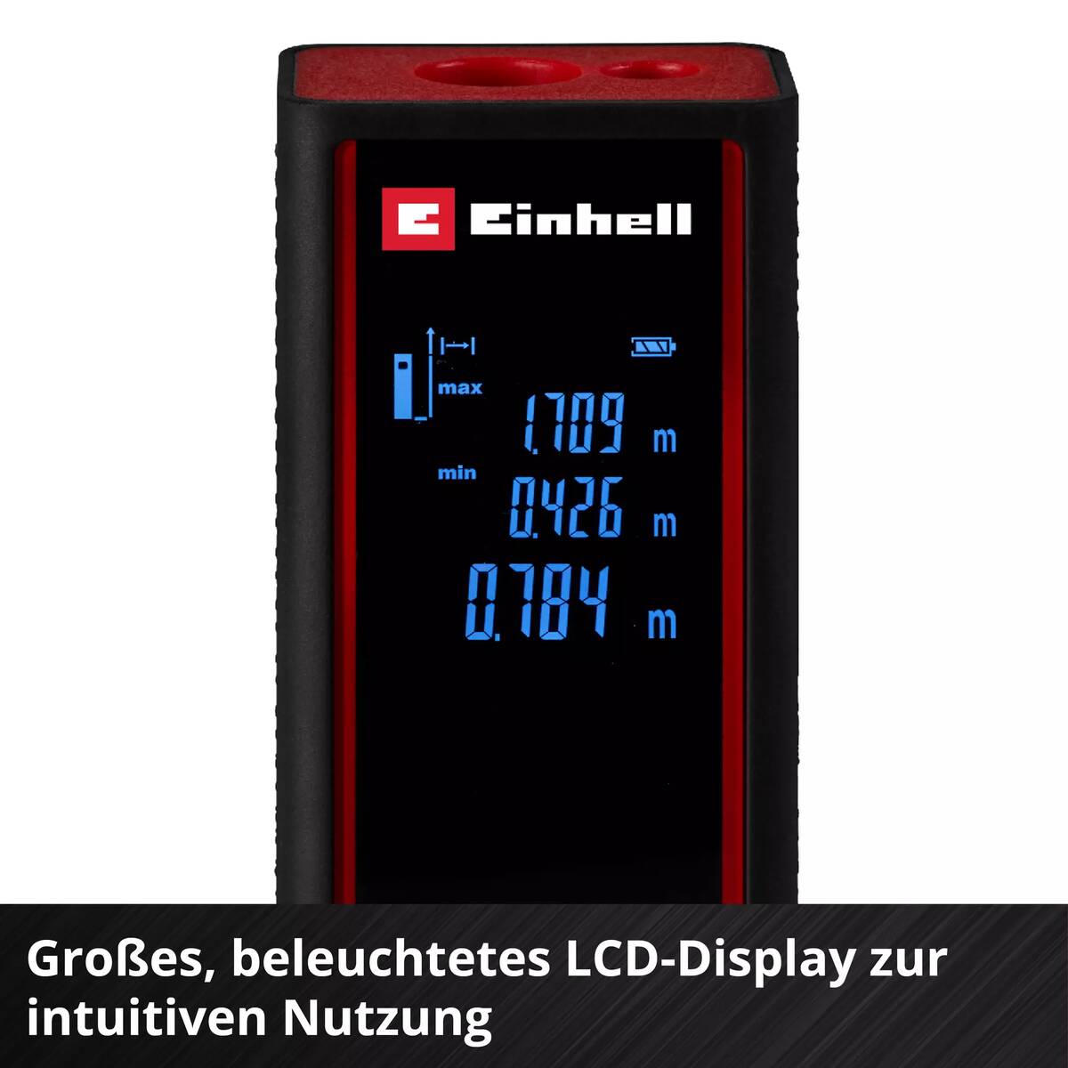 Einhell Laser-Distanzmesser » TC-LD 30 R « bis zu 30 m, LCD-Anzeige