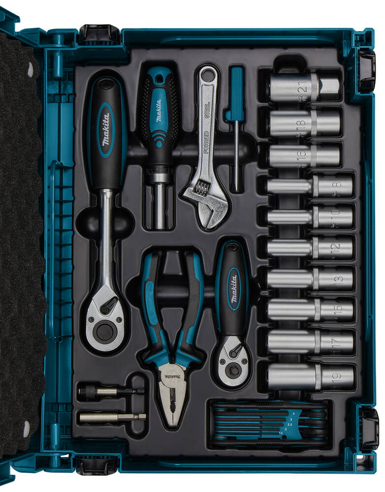 Makita Werkzeug-Set » E-11542 « 87-teilig im MAKPAC