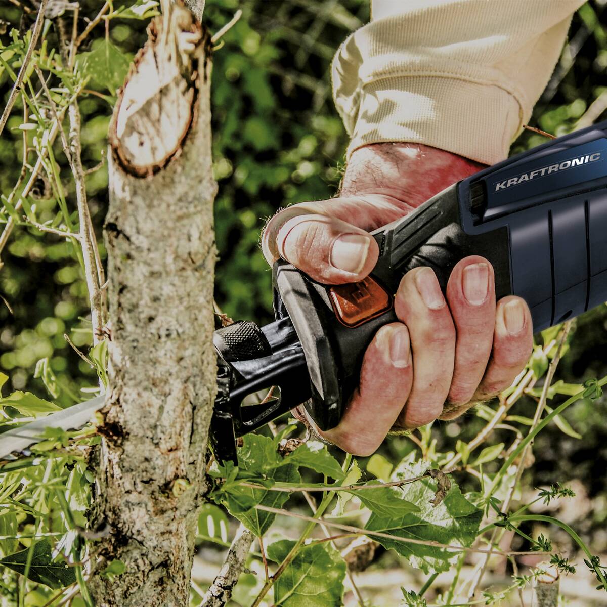 Kraftronic » KT-US 18 Li-Solo « Akku-Universalsäge Power X-Change