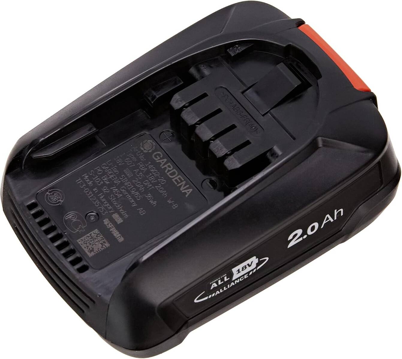 Gardena » 14902-20 « 18V POWER FOR ALL System-Akku, 2,0 Ah
