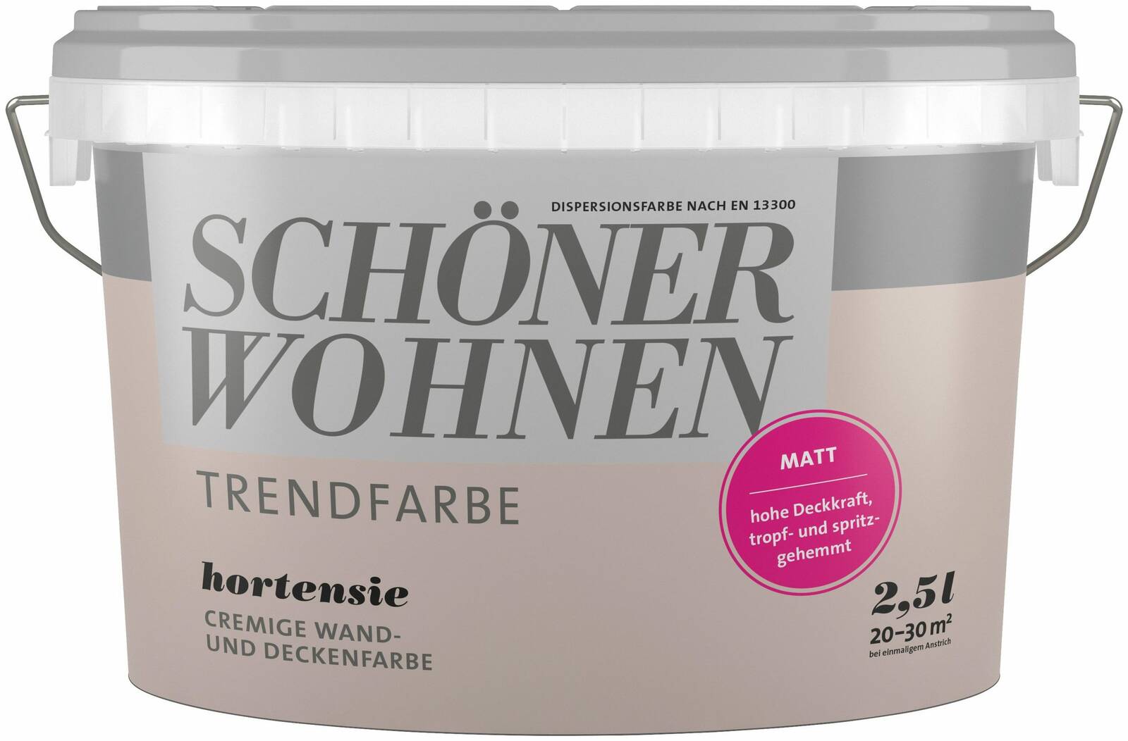 Schöner Wohnen Trendfarbe » Hortensie « matt, hochdeckend - 2,5 l