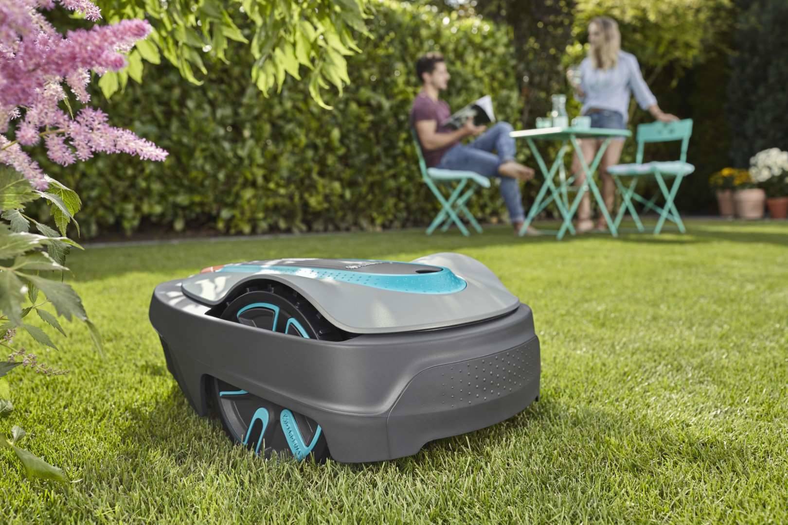 Gardena SILENO Life Mähroboter 800 m², Akku Rasenmäher