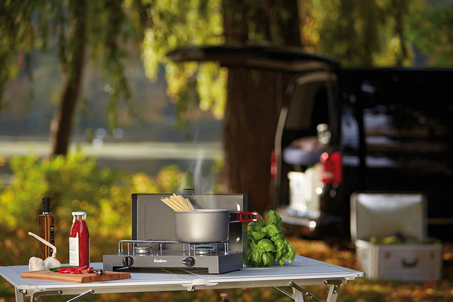 Enders Gaskocher » Canberra 2 « Mit 2 x 2,3 kW Starkbrennern