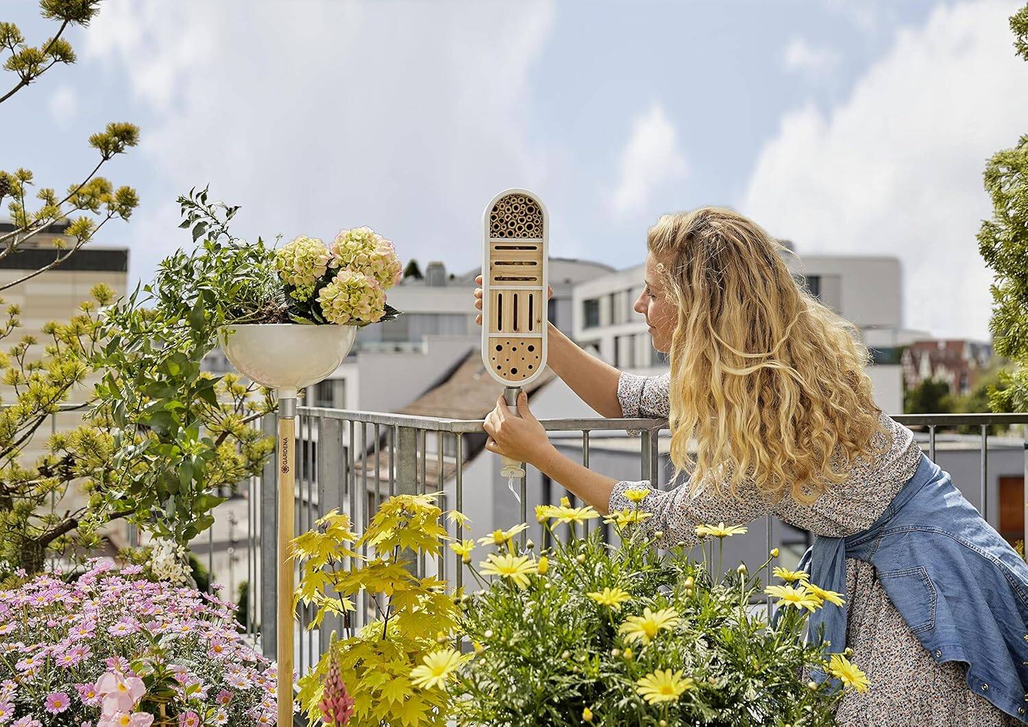 Gardena ClickUp! » Balkonbefestigung « Urban Garten-Lifestyle