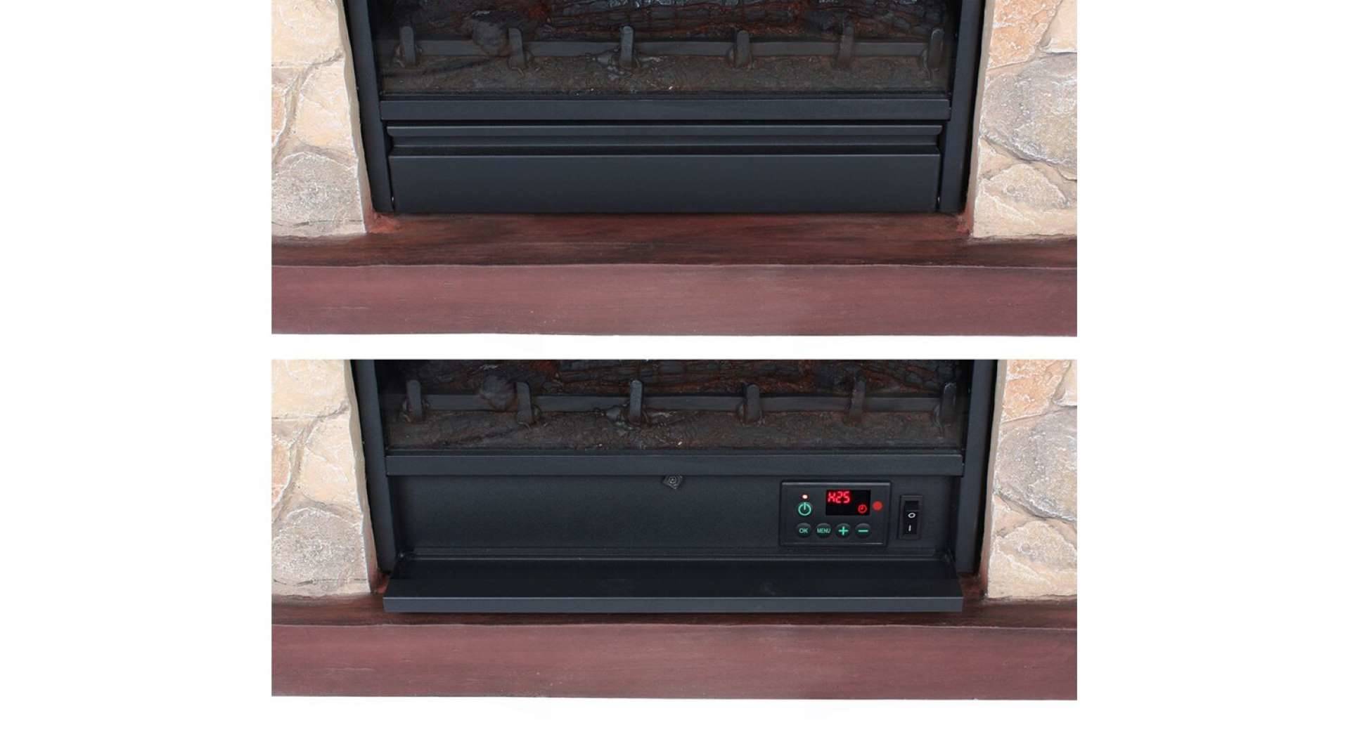 EL FUEGO® Elektrokamin » KLAGENFURT « AY6231 - inkl.Fernbedienung