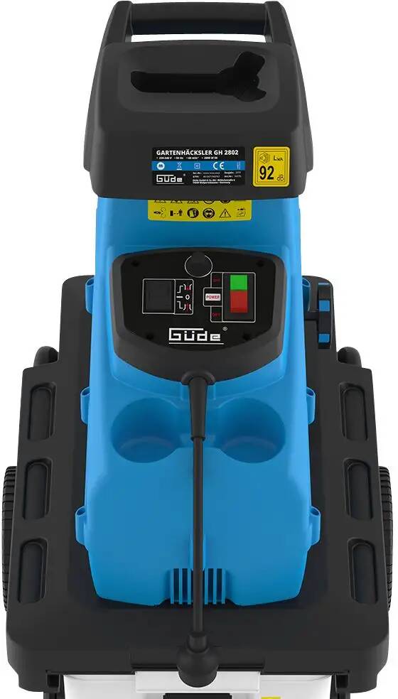 Güde Gartenhäcksler » GH 2802 SILENT « 2800 Watt, 60 l Fangbox