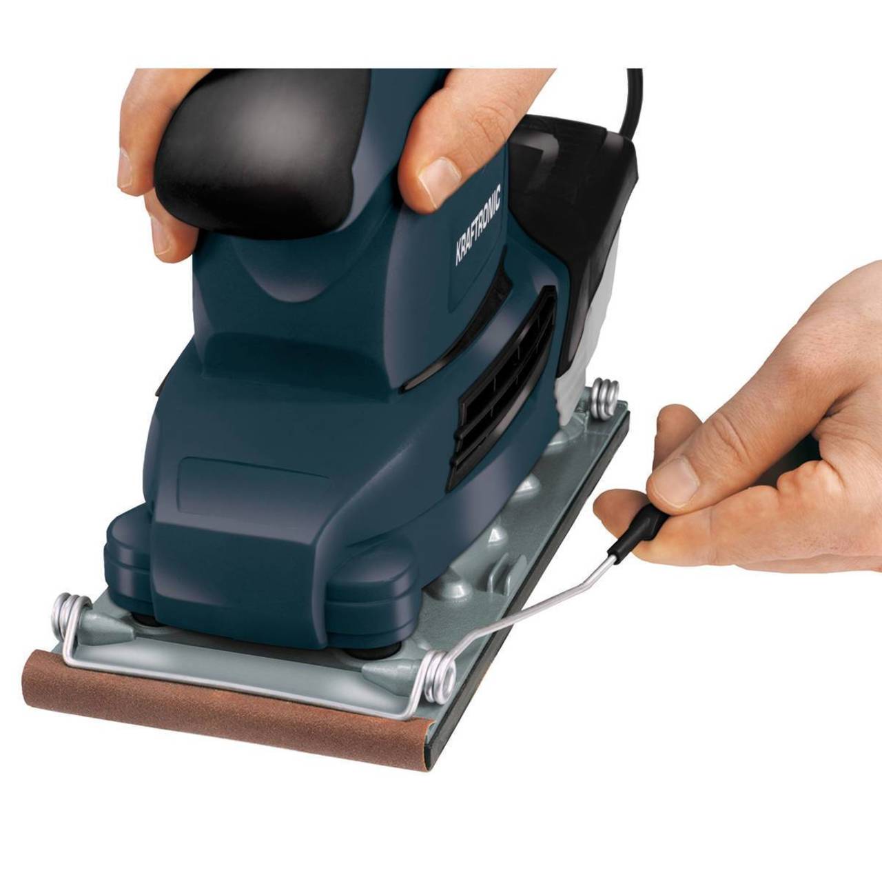 Kraftronic Schwingschleifer KT-SS 300, 300W, Alu-Teller, Schleifer