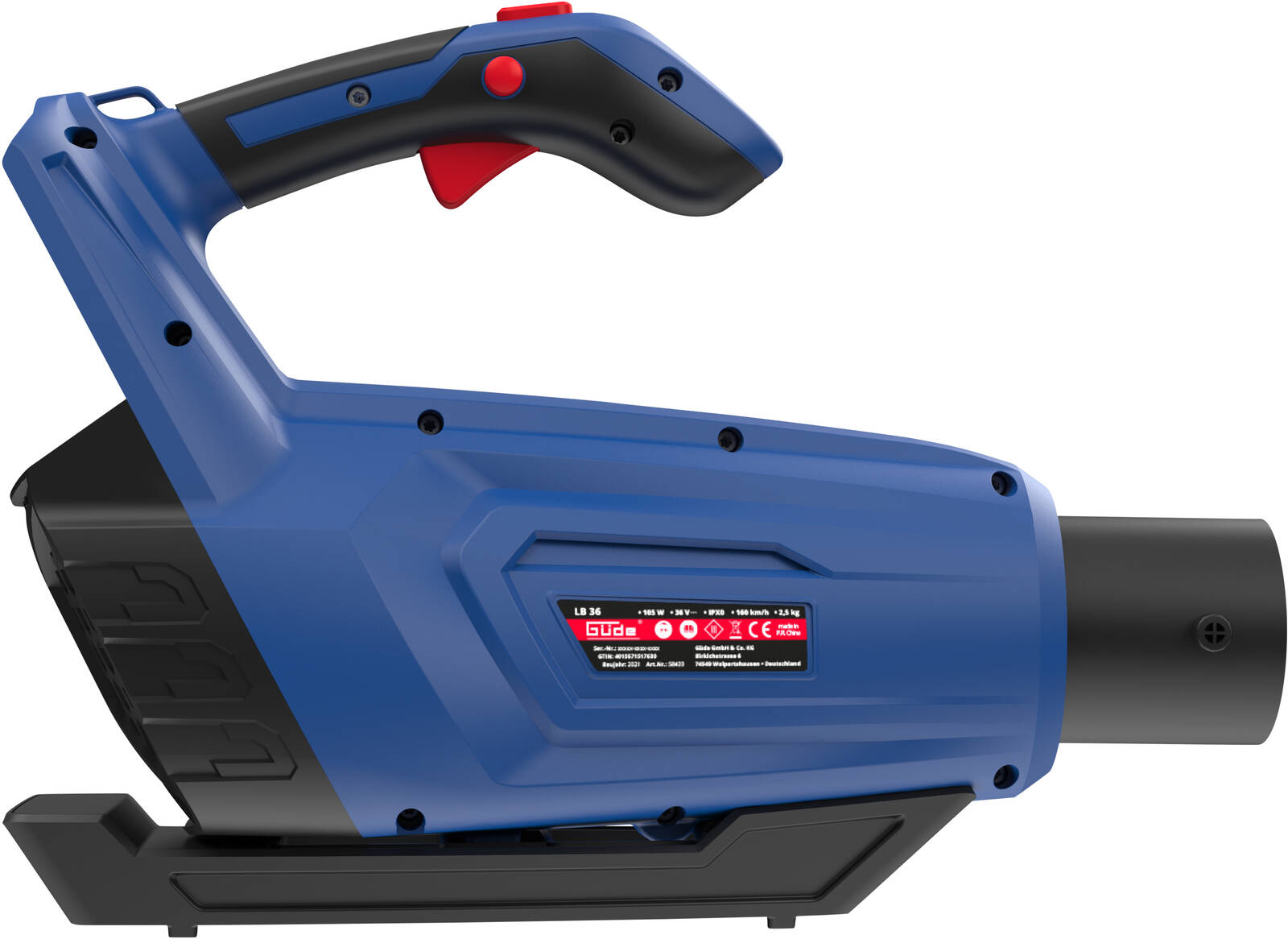 Güde Laubbläser » LB 36-302-30 « 36 Volt