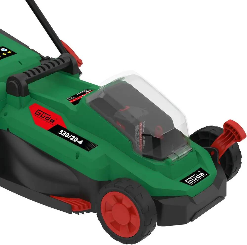Güde Akku-Rasenmäher » 330/20-4 « Komplettset inkl. Akku u. Mulchkit