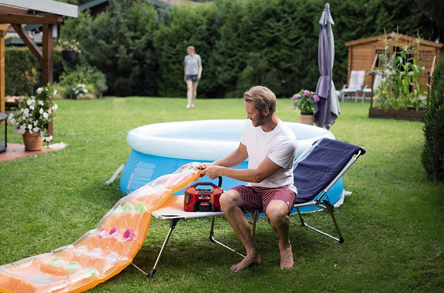 Einhell Hybrid-Kompressor » Pressito « 10,5 bar & AutoShutoff-Funktion