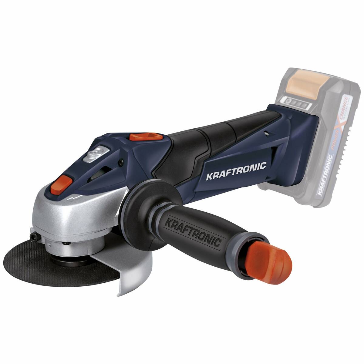 Kraftronic Akku-Winkelschleifer » KT-WS 18 Li Solo 18V « 8500 U/min