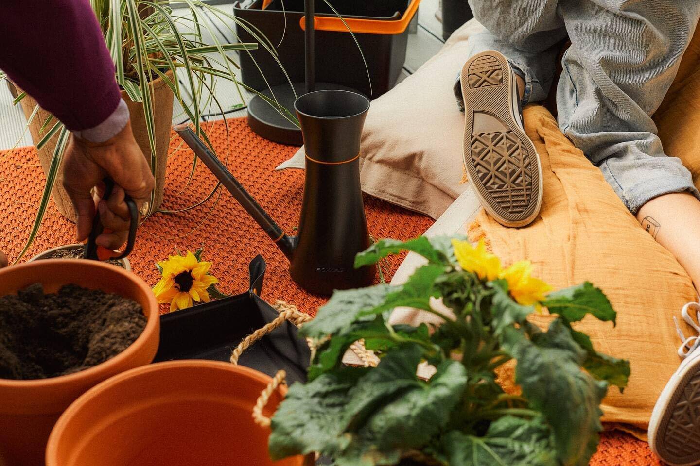 Fiskars Gießkanne » 1011307 « 1,2 L, 25,8 cm, Urban Plant Care Serie