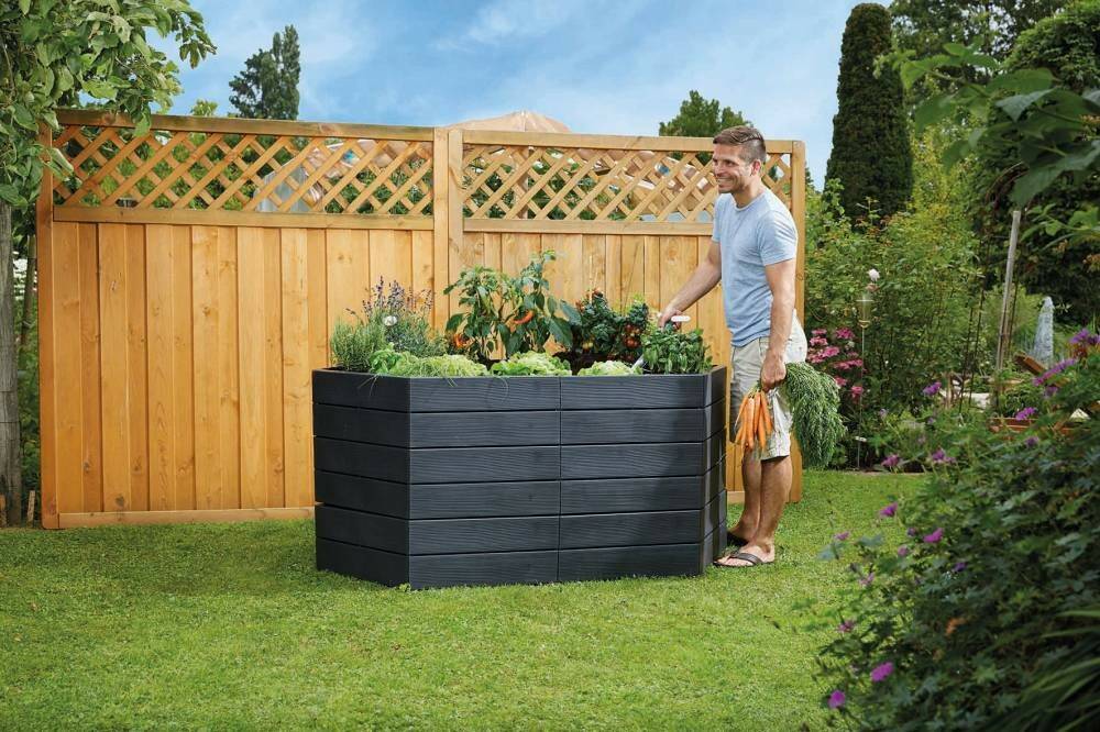 Garantia ERGO Hochbeet-Verlängerungsset » 645101 « 2x 55cm Verlängerung