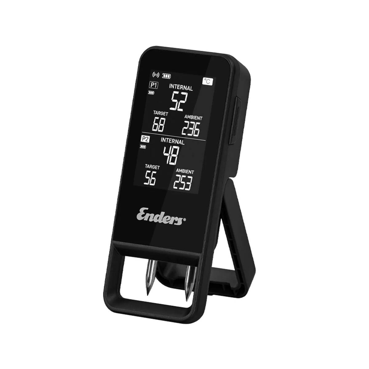 Enders Bluetooth-Thermometer » CELSIO II « LCD, 2-Fühler, appfähig