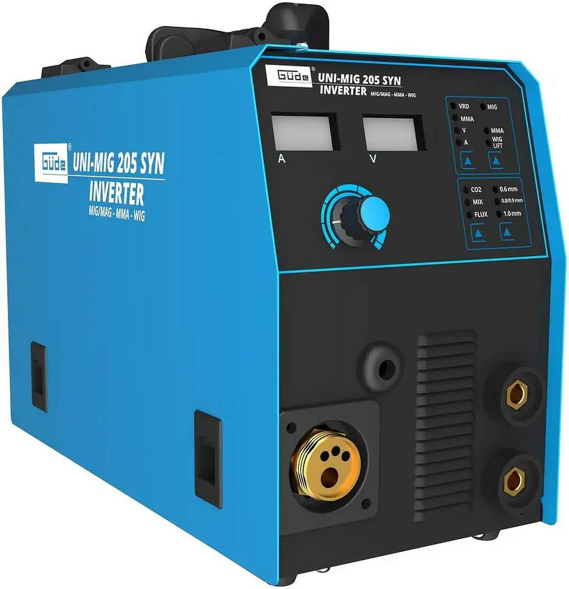 Güde Universalschweissgerät » Uni-Mig 205 SYN « Inkl. Schweißwagen