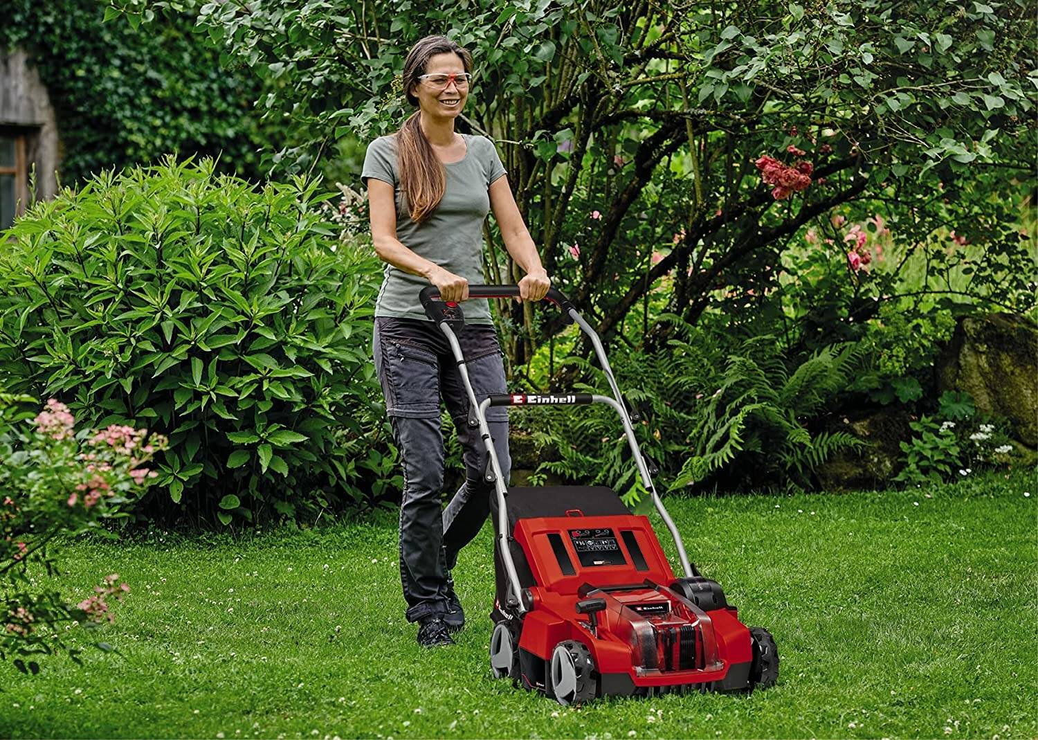 Einhell Akku-Vertikutierer » GE-SA 36/35 Li-Solo « TWIN-PACK 2x18V