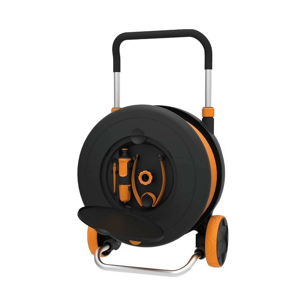 Fiskars Schlauchwagen » Waterwheel M « 20 m, 360 Grad