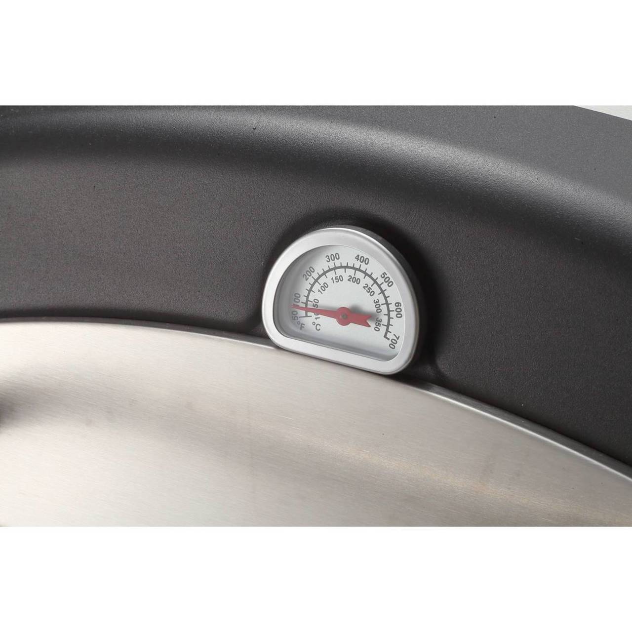 El Fuego® Gasgrill "Medison" schwarz, 2 Brenner, Tischgrill, BBQ, Grillen