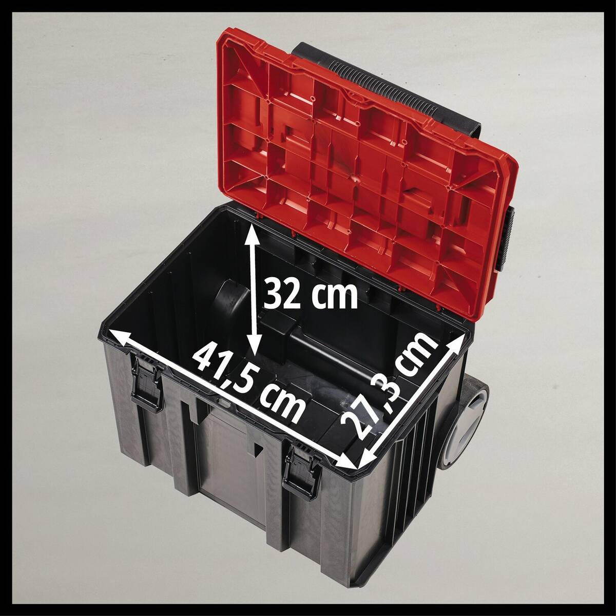 Einhell Transportkoffer » E-Case L mit Rollen « Maximal 120 kg