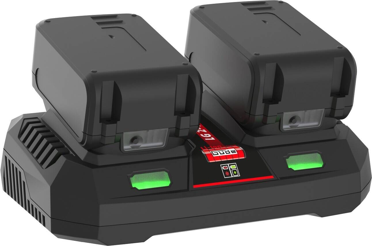 Güde Akku-Rasenmäher » RM 36-402-30.43 « Doppellader mit 2x 36 V Akkus