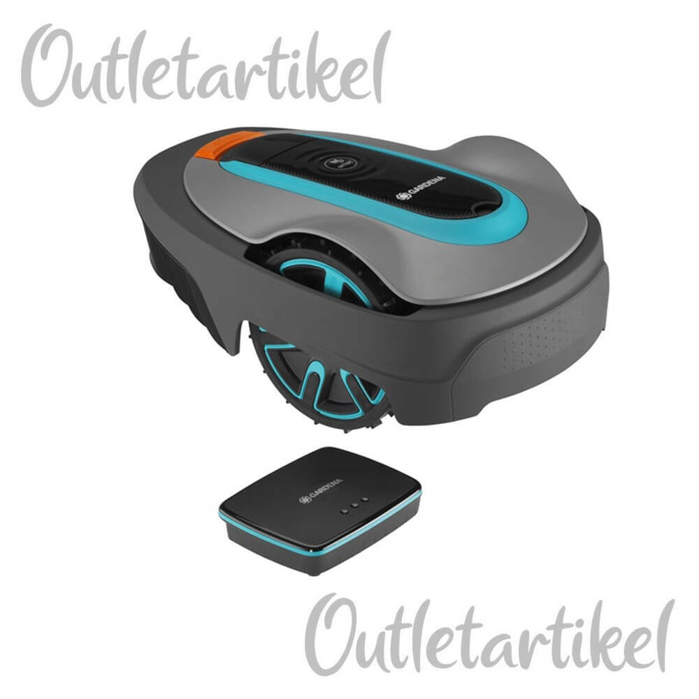 ♦ OUTLET ♦ Gardena Mähroboter » smart SILENO city 400 « inkl. Gateway und LONA™