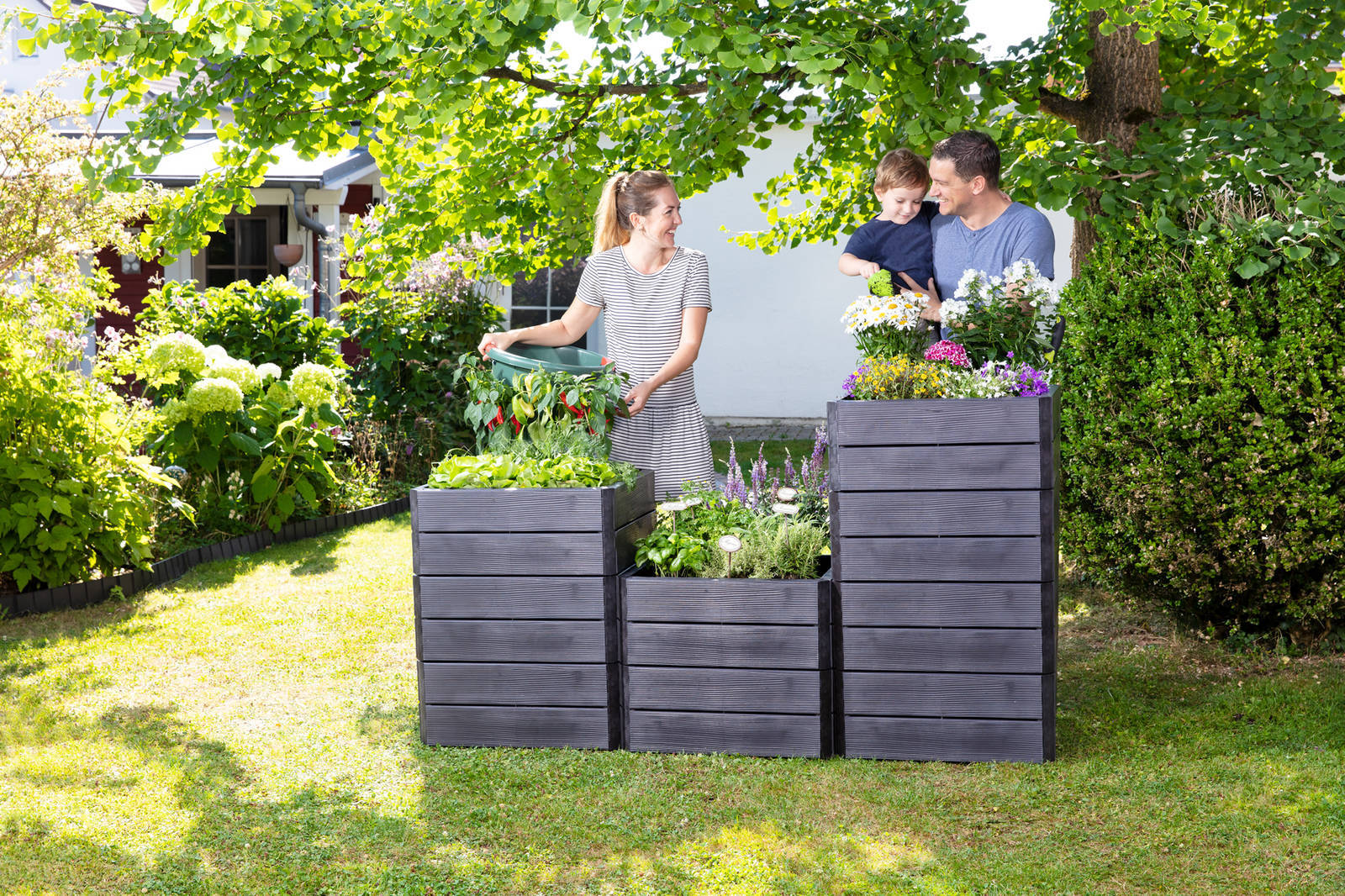 Garantia Hochbeet » Ergo Quadro S « flexibel erweiterbar