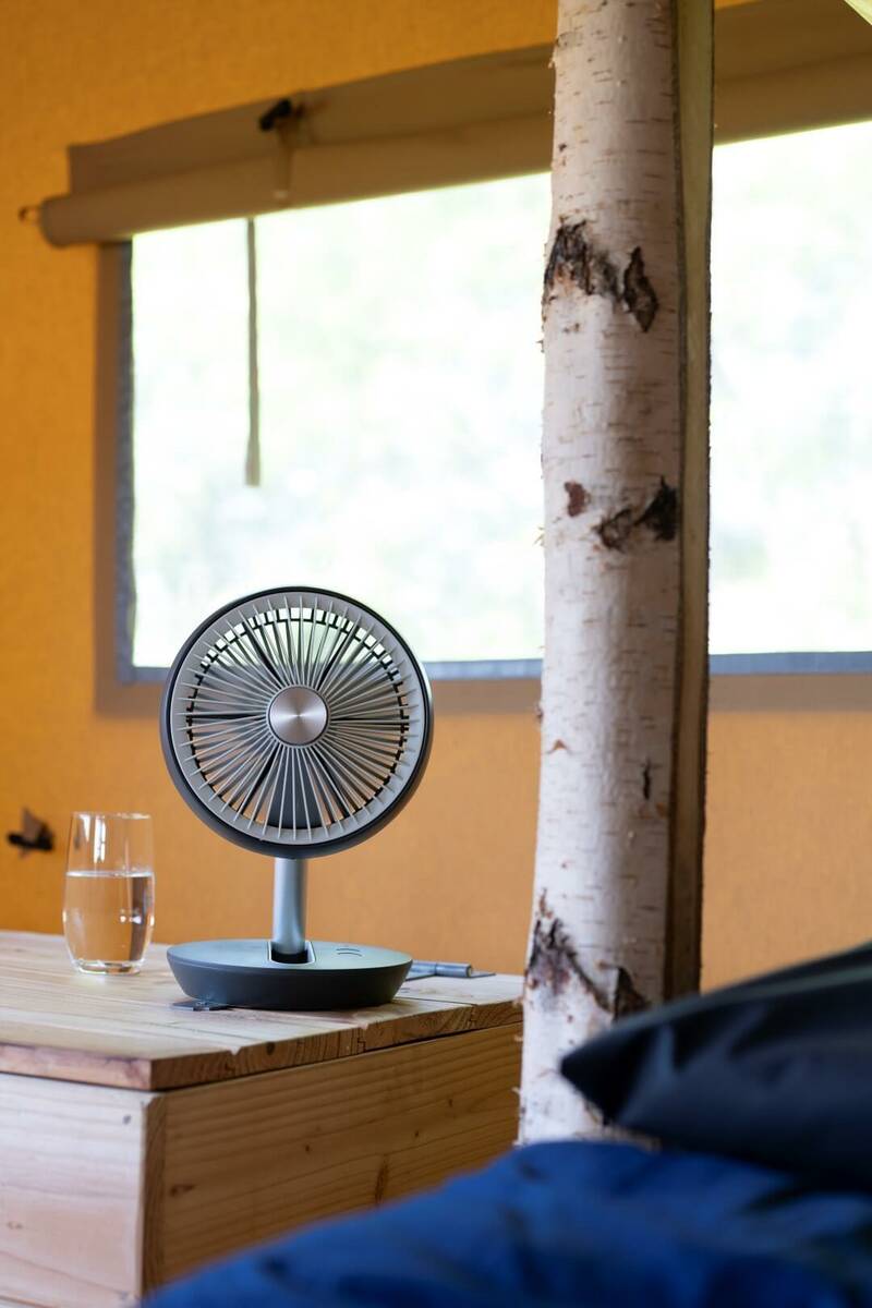 Eurom Ventilator Campingzubehör » Vento faltbar « kabellos mit Akku