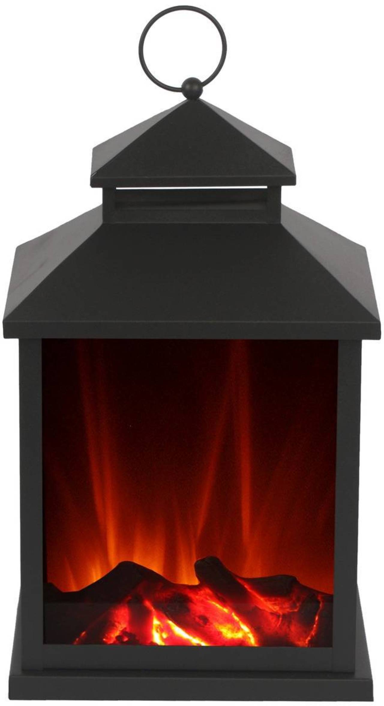 El Fuego Laterne / Leuchte » AY0550 « - mit realistischem Flammeneffekt