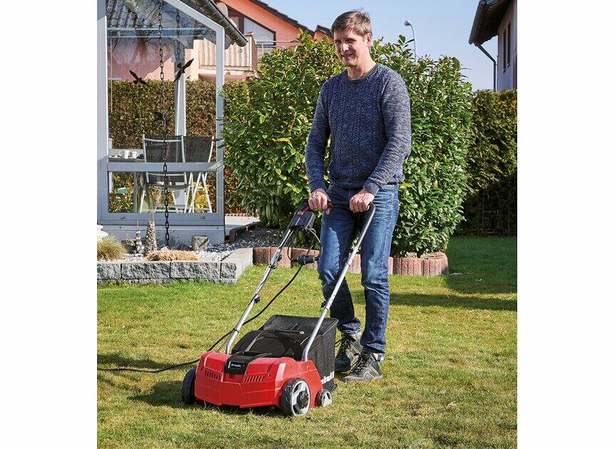 Einhell Vertikutierer Lüfter » GC-SA 1231 « 1200W, 300qm, klappbar