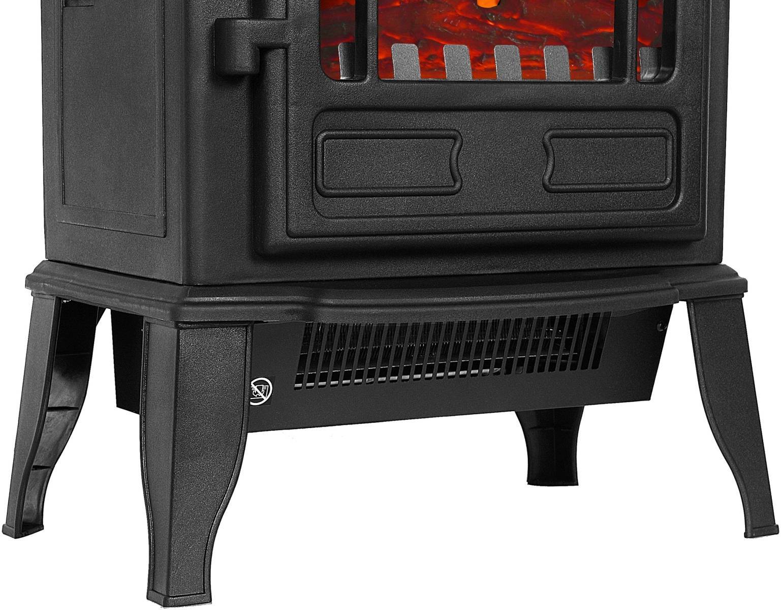 El Fuego® Elektrokamin » Como « schwarz, LED Flammeneffekt